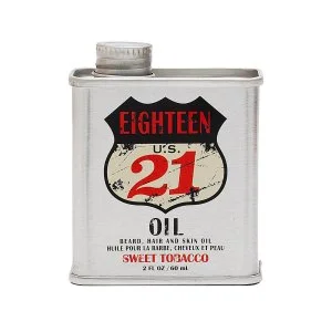 18.21 Man Made Beard, Hair & Skin Oil Sweet Tobacco multifunktionel skægolie