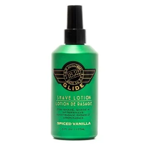 18.21 Man Made Glide Shaving Lotion Spiced Vanilla lotion før barbering