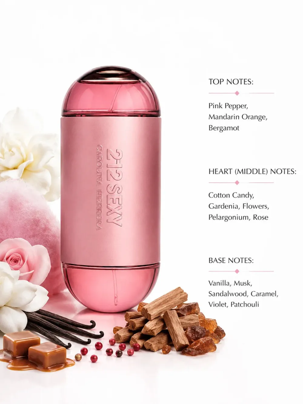212 Sexy Women eau de parfum til kvinder 100 ml