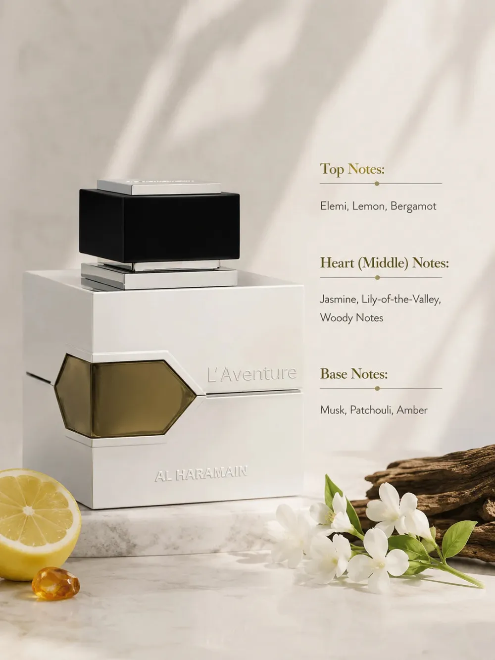 L'Aventure parfumeret vand til mænd 100 ml