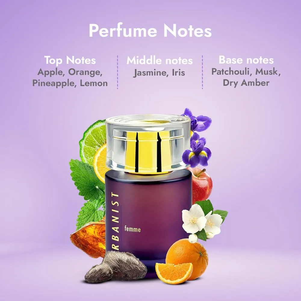 Urbanist Femme parfumeret vand til kvinder 100 ml
