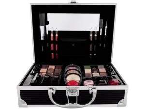 2K All About Beauty Black Case Komplet Makeup-palette