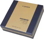 Amber Oud Bleu Edition gavesæt unisex Eau de Parfum 75 ml + Eau de Parfum 30 ml + deodorantspray 200 ml