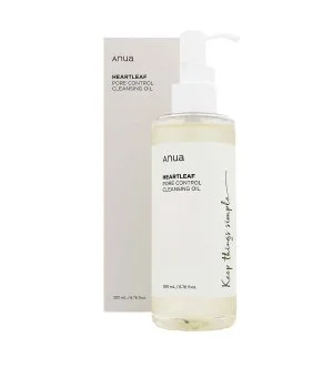 Anua Hearleaf Pore Control Cleansing Oil hydrofil ikke-komedogen renseolie