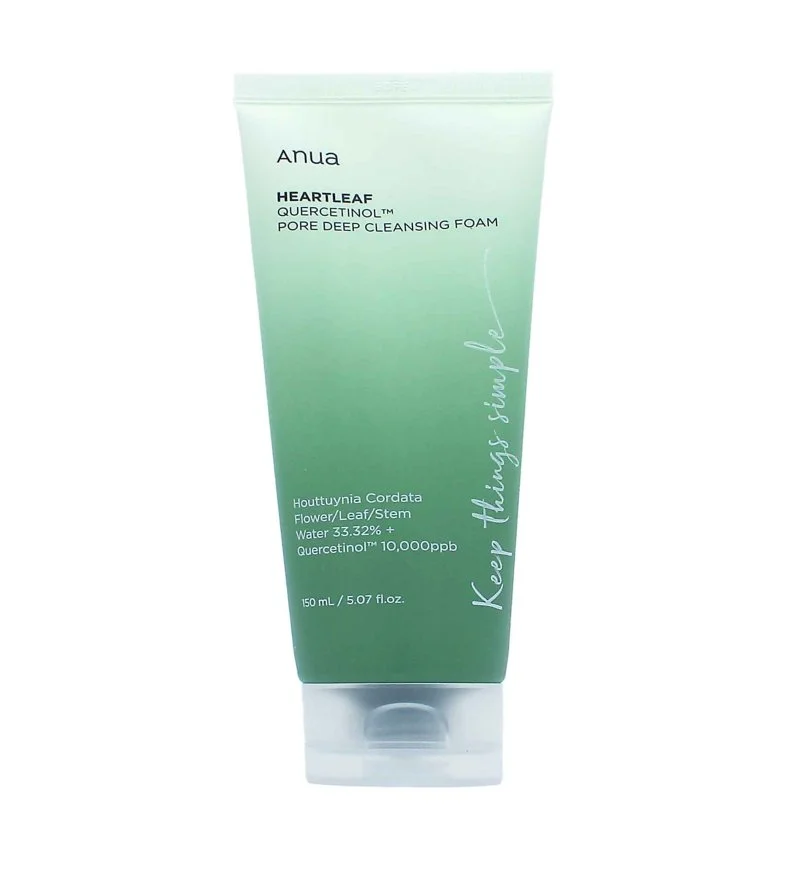 Heartleaf Quercetinol Pore Deep Cleansing Foam renseskum til tilstoppede porer 150 ml