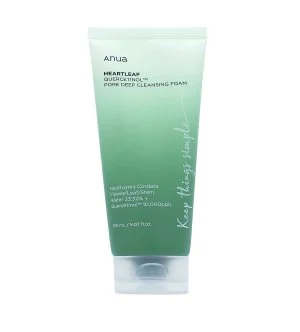 Anua Heartleaf Quercetinol Pore Deep Cleansing Foam renseskum til tilstoppede porer