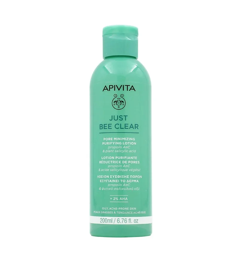 Just Bee Clear ansigtsvand mod forstørrede porer og hudorme 200 ml
