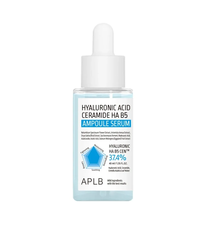 Hyaluronsyre Ceramid Ha B5 ampulserum fugtgivende ampulserum 40 ml
