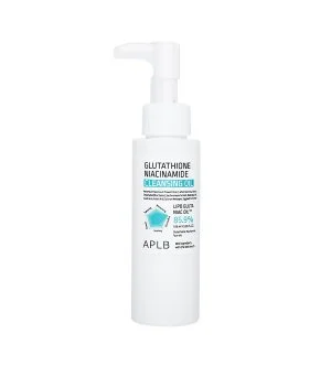 APLB Glutathione Niacinamide renseolie fugtgivende og glødgivende makeupfjernerolie