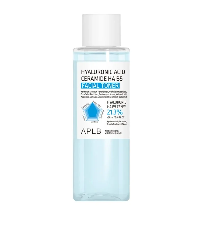 Hyaluronic Acid Ceramide HA B5 ansigtstoner, fugtgivende og nærende 160 ml