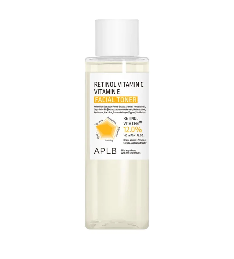 Retinol Vitamin C Vitamin E anti-age ansigtstoner 160 ml