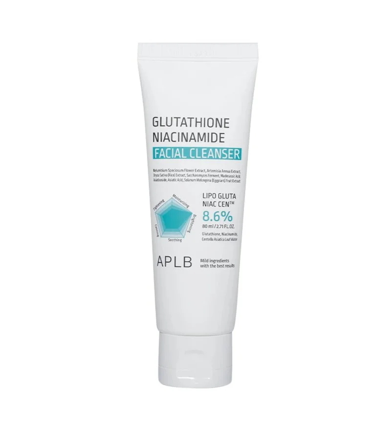 Glutathione Niacinamide Ansigtsrens lysnende renseskum 80 ml