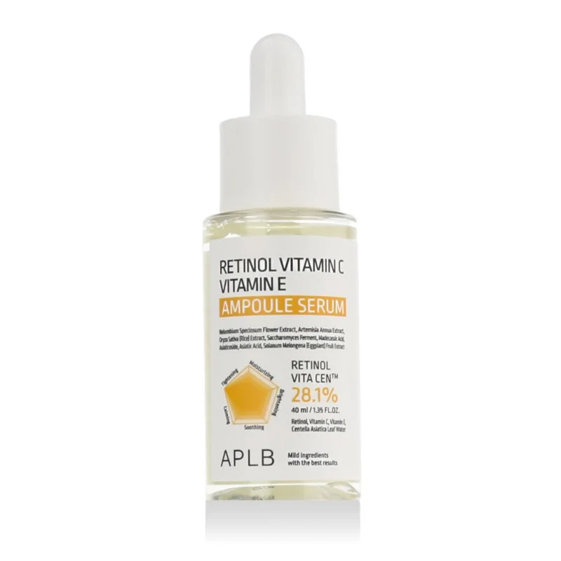 Retinol C-vitamin E-vitamin Ampulserum 40 ml
