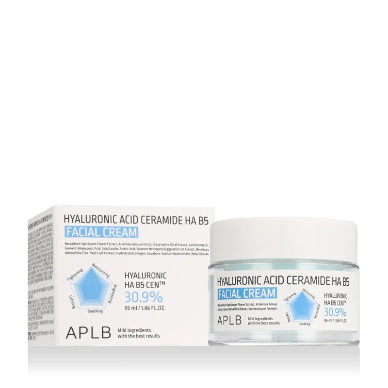 Hyaluronsyre Ceramid HA B5 Ansigtscreme 55 ml