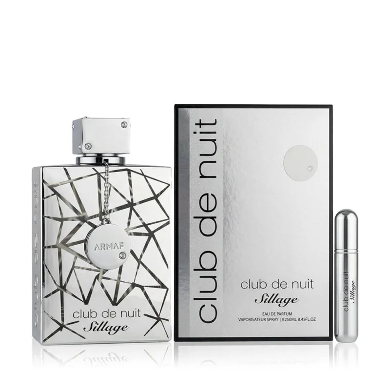 Club de Nuit Sillage 250 ml + genopfyldelig lommespray Eau de Parfum unisex 5 ml