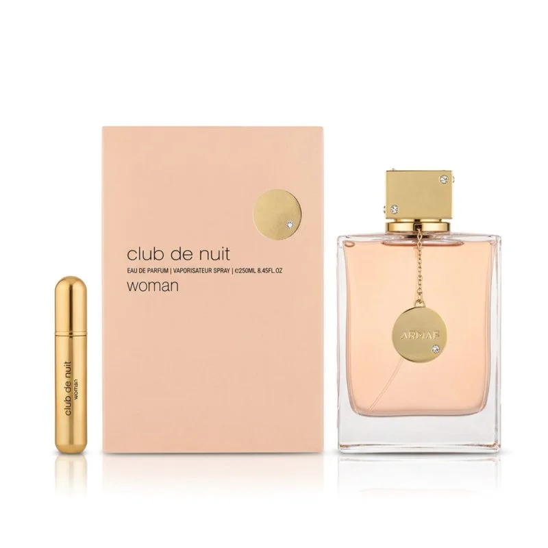 Club de Nuit Woman 250 ml + genopfyldelig lommerspray Eau de Parfum til kvinder 5 ml