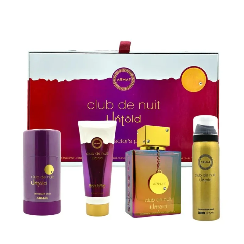 Club de Nuit Untold Sæt - Eau de Parfum 105 ml + bodyspray 50 ml + deostick 75 g + bodylotion 100 ml