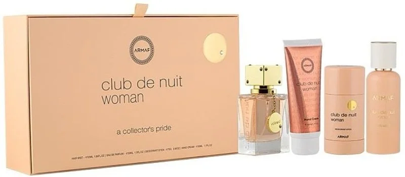Club de Nuit Woman SÆT - 30 ml + hårmist 55 ml + deostick 75 g + håndcreme 50 ml Eau de Parfum