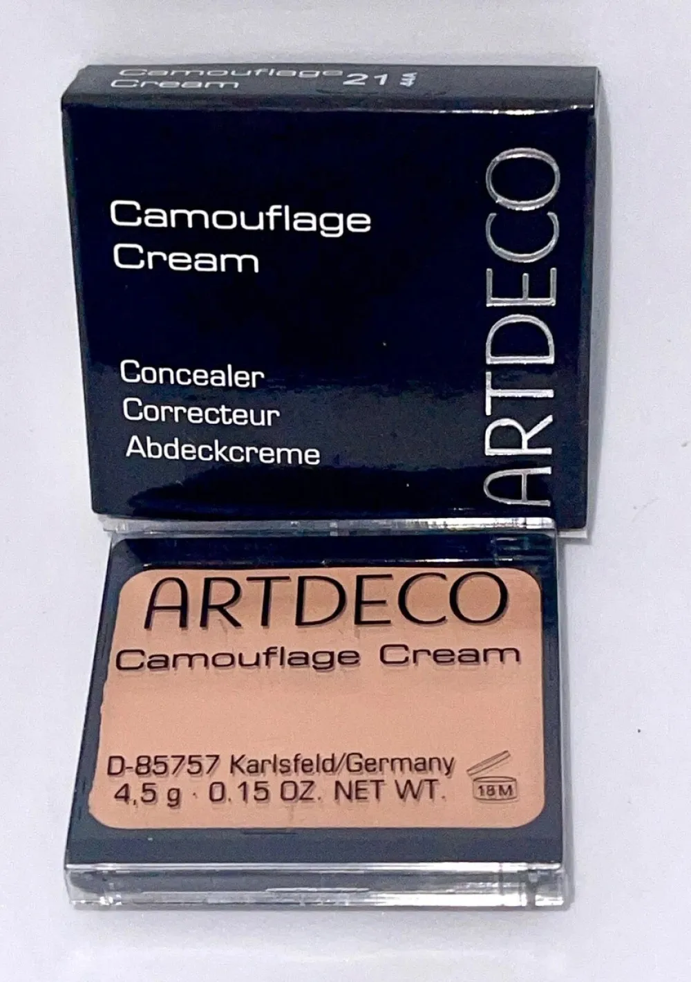 Camouflagecreme 4,5 g - 2 Neutraliserende Gul