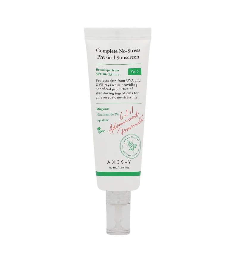 Complete No-Stress Physical Sunscreen V.3 mineralsk solcreme SPF 50+ PA++++ 50 ml