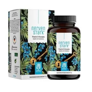 Naturtreu B-kompleks forte for stærke nerver, 120 veganske kapsler