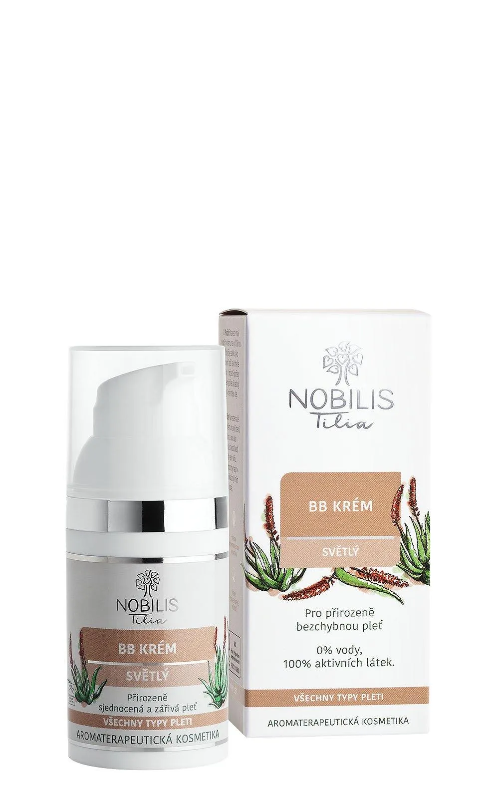 Nobilis Tilia BB creme med Aloe vera light 30ml