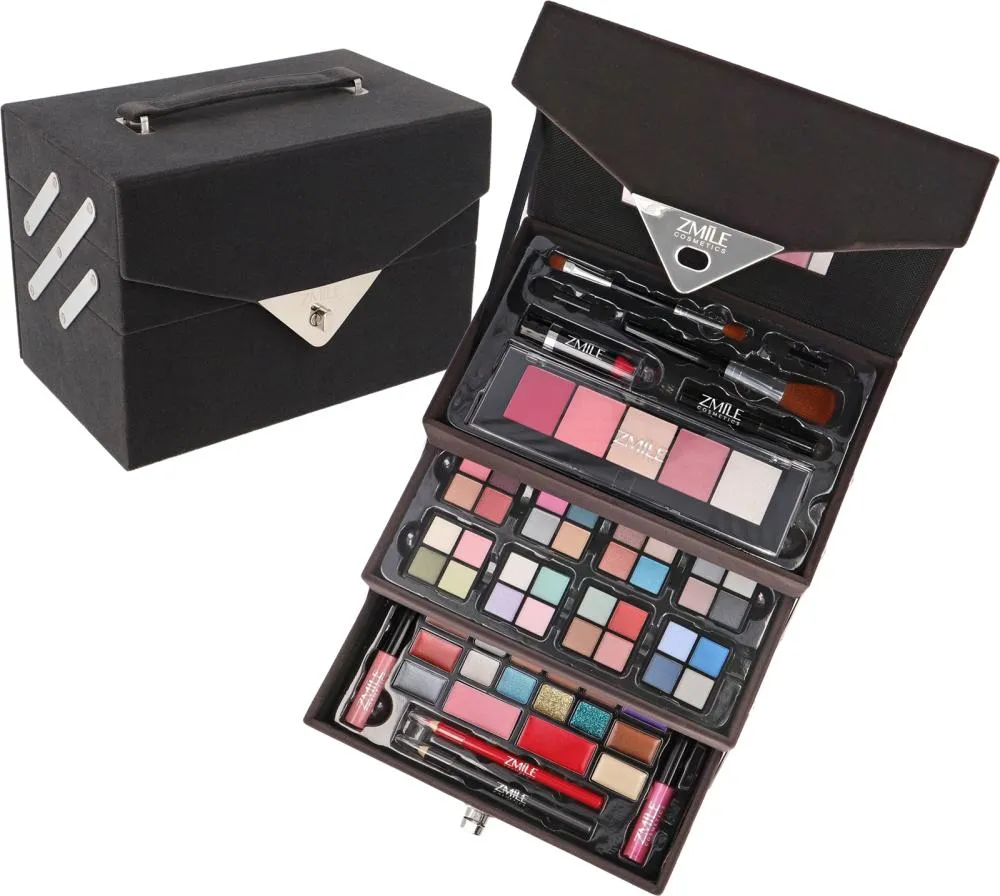 Beauty Case Velvety Limited Gråt Etui