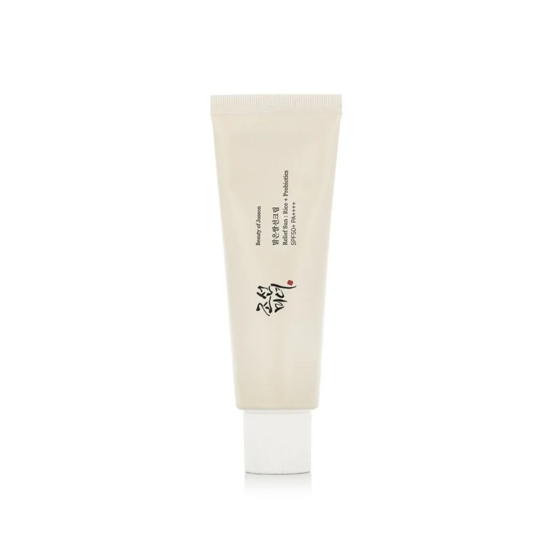 Ris + probiotika : lindrende solcreme SPF 50+ 50 ml