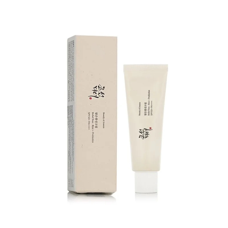 Ris + probiotika : lindrende solcreme SPF 50+ 50 ml