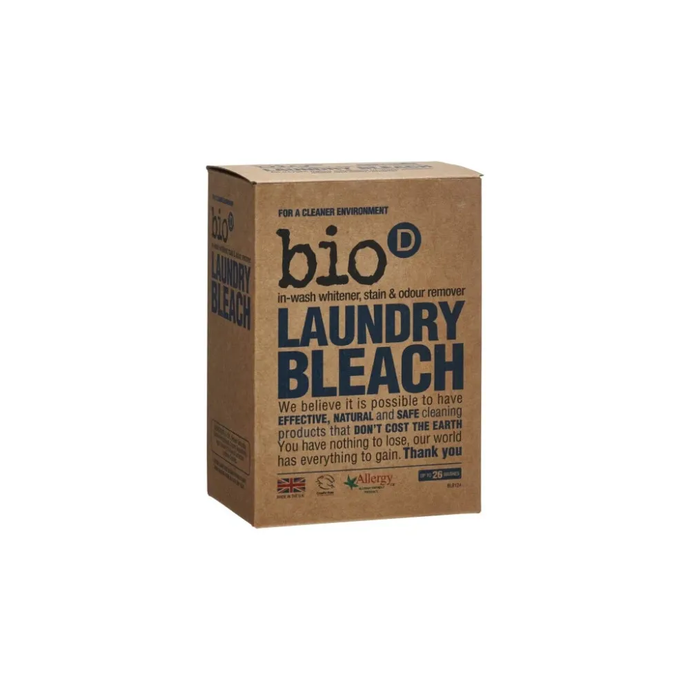 Bio-D Blegemiddel, plet- og lugtfjerner til vasketøj (400 g)