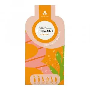 Ben & Anna Shampoo pulver (2×20 g) - Havtorn - regenererer og lindrer