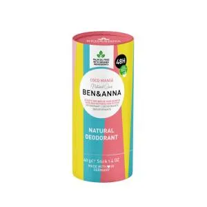Ben & Anna Deodorant i fast form (40 g) - Kokosnød