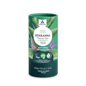 Ben & Anna Deodorant i fast form (40 g) - Grøn te