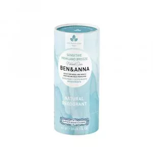 Ben & Anna Sensitive Solid Deodorant (40 g) - Mountain Breeze - uden bagepulver