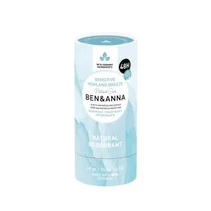 Ben & Anna Sensitive Solid Deodorant (40 g) - Mountain Breeze - uden bagepulver