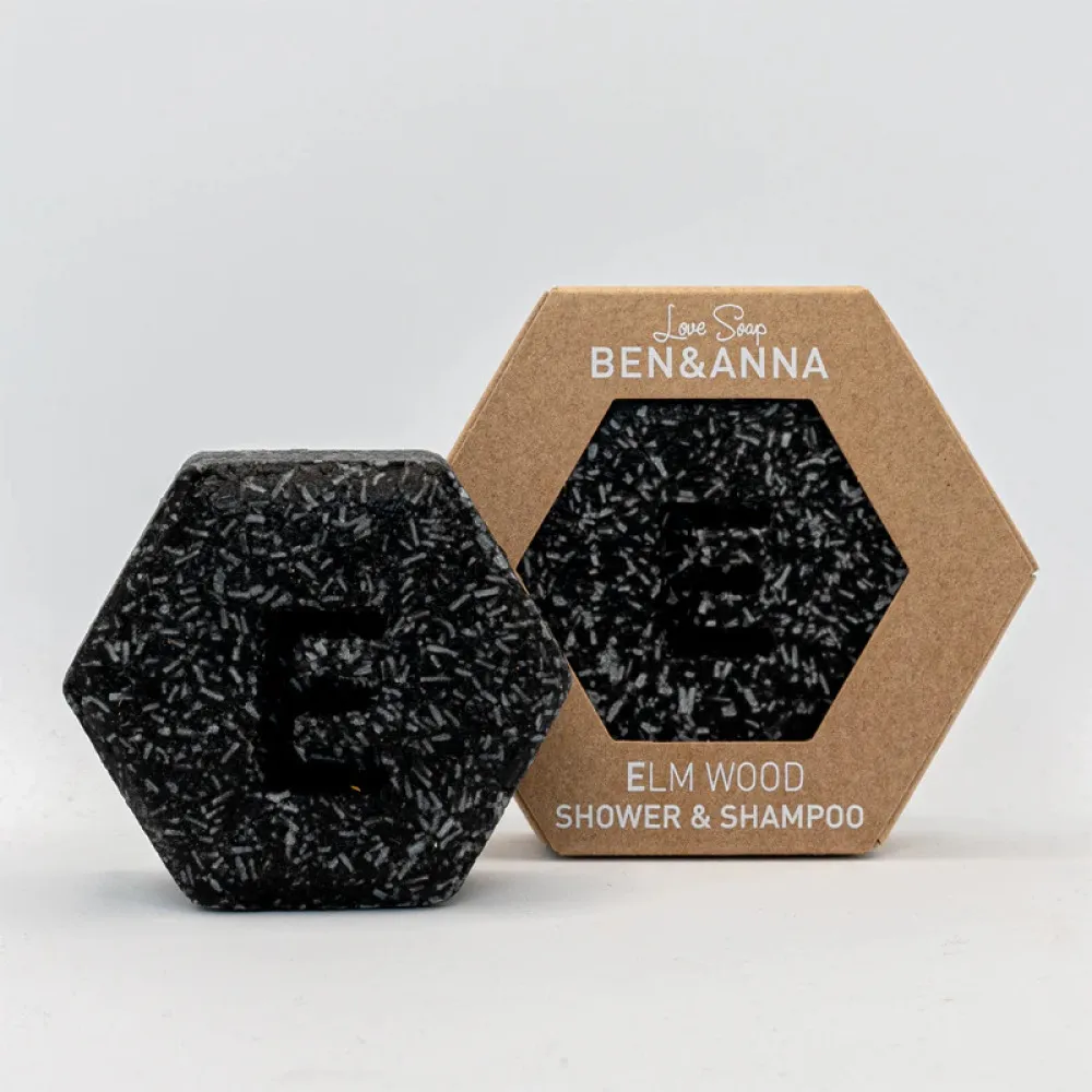 Ben & Anna Plejende fast shampoo til hår og krop 2in1 - Magic of te Orient (60 g)