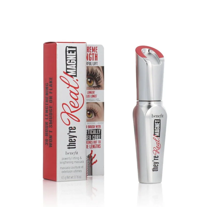 They're Real! Magnet kraftfuld løftende og forlængende mascara (Supercharged Black) 4,5 g