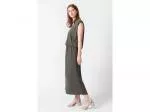SKFK Betula Women Dress Military Green