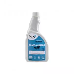 Bio-D Glas- og spejlrengøringsmiddel - refill (500 ml)