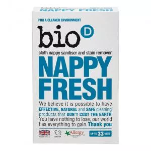 Bio-D Plet- og lugtfjerner til babybleer (500 g)