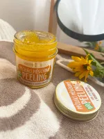Økologisk plejende morgenfrue-peeling 120 ml