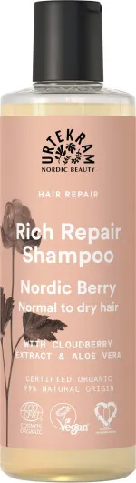 Urtekram Økologisk shampoo med nordiske bær 250 ml