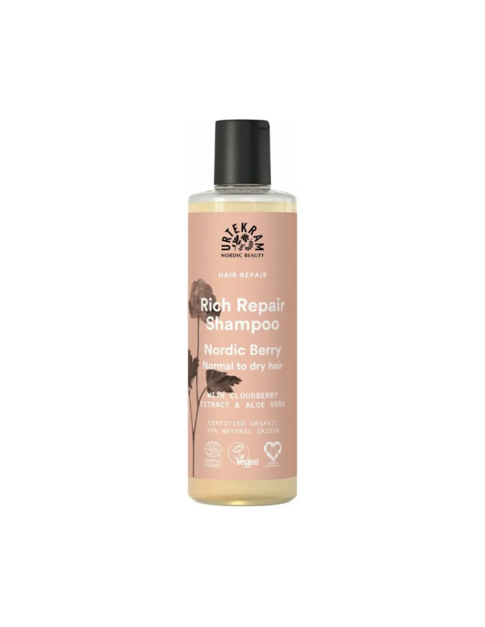 Urtekram Økologisk shampoo med nordiske bær 250 ml