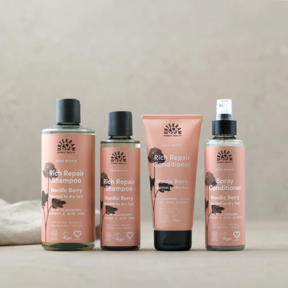 Urtekram Økologisk shampoo med nordiske bær 500 ml