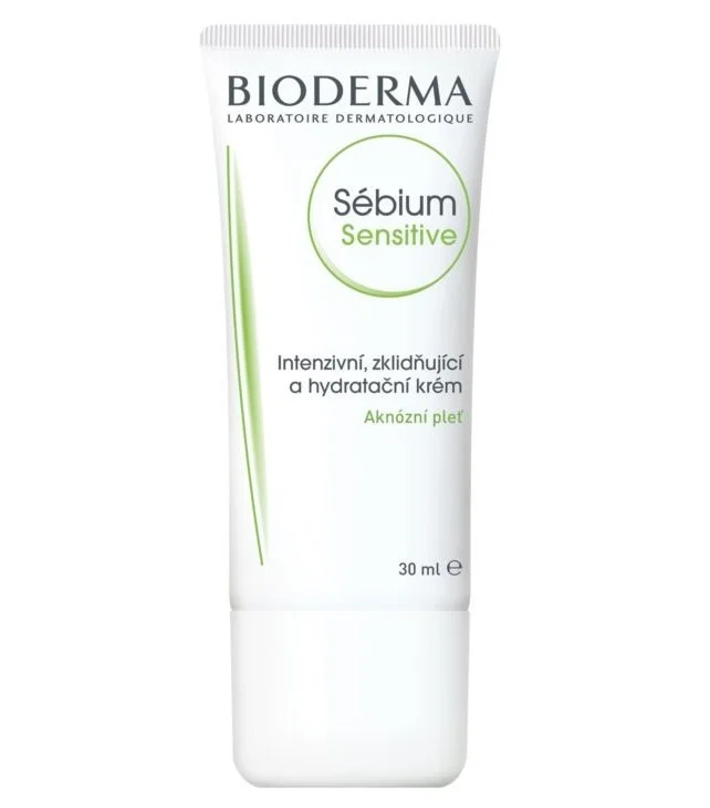 Sébium Sensitive intensivt beroligende og fugtgivende creme til akne-udsat hud 30 ml