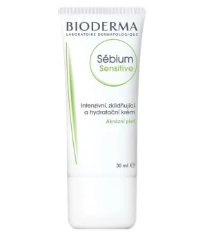 Bioderma Sébium Sensitive intensivt beroligende og fugtgivende creme til akne-udsat hud