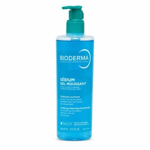 Sébium Gel Moussant mild rensegel til fedtet og kombineret hud 400 ml