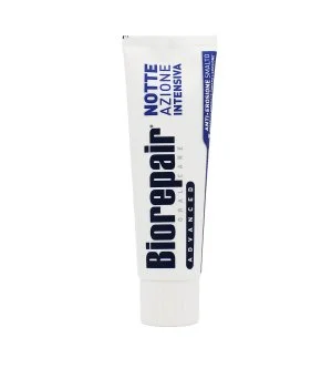 Biorepair Advanced Intensive Night Toothpaste tandpasta til remineralisering af emaljen og frisk ånde
