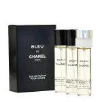 Bleu de Chanel EDP genopfyldelig spray 20 ml + EDP refill 2 x 20 ml M 60 ml