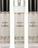 Bleu de Chanel EDP genopfyldelig spray 20 ml + EDP refill 2 x 20 ml M 60 ml